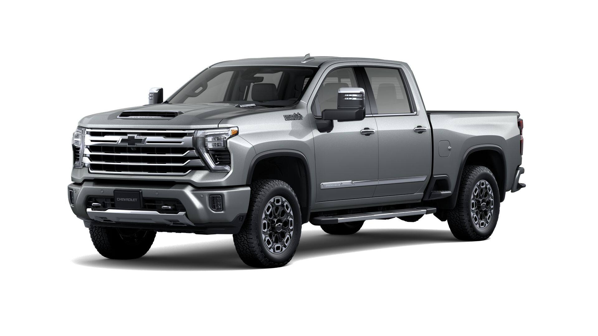 2026 Chevrolet Silverado 2500 HD High Country in Sterling Gray Metallic — front three-quarter view